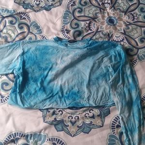 Tie dye crop
